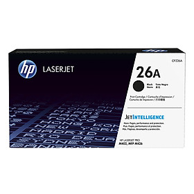 Mua Mực in Laser HP 26A Black Original LaserJet Toner Cartridge Đen (Máy in HP LaserJet Pro M402N/M402DN/M402DW/M402DNE/HP LaserJet Pro M402M/HP LaserJet Pro MFP M426fdn/M426FDW/CF226A) - Hàng Chính Hãng