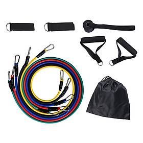 Resistance Bands Set Fitness Training Tubes  Working Out Fitness Training Yoga