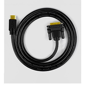 Mua Cáp chuyển HDMI ra DVI hỗ trợ 2 chiều lên màn hình HDMI hoặc Dvi - JH H211