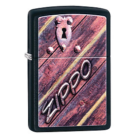 Bật Lửa Zippo 29986 – Zippo Lock Design Black Matte