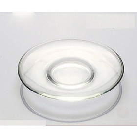 Mua Combo 6 đĩa thủy tinh lota tách và 6 chén đáy trụ có quai uống trà
