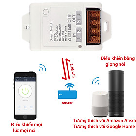 Mua Công tắc thông minh wifi Tuya công suất cao 30A/6600W
