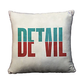 Gối vuông Detail Devil - GVTE169