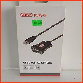 Mua Dây Cáp USB To RS232 1.5m (USB To Com) Unitek Y-105 - Hàng Chính Hãng