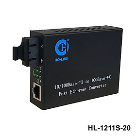 Mua Bộ chuyển đổi quang điện Ho-Link HL-1211S-20 | 2 sợi quang 10/100 - Hàng Chính hãng