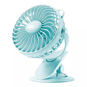 Quạt sạc tích điện 7608 đế kẹp hoặc để bàn - quạt kẹp xe đẩy - quạt bàn - quạt mini - quat ban - quat du lich - quạt văn phòng - quạt hình thú