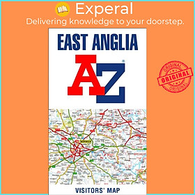 Sách - East Anglia A-Z Visitors' Map by A-Z Maps (UK edition, paperback)