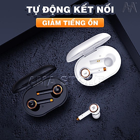 Tại nghe Bluetooth không dây 2021 Model L2 thời trang Thương hiệu AMA Hàng nhập khẩu