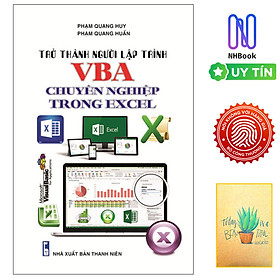Hình ảnh sách Trở Thành Người Lập Trình VBA Chuyên Nghiệp Trong Excel ( Tặng kèm sổ tay xương rồng )