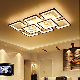 Đèn ốp trần trang trí phòng khách LIVINGROOM hiện đại 3 màu ánh sáng có điều khiển từ xa Đèn Ốp Trần Trang Trí Phòng Khách Livingroom Hiện Đại 3 Màu Ánh Sáng Có Điều Khiển Từ Xa