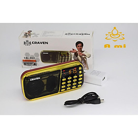 Mua Máy nghe pháp kinh phật  Craven CR 853 3 pin
