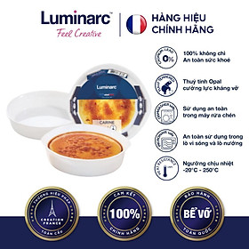 Mua Bộ 3 Khay nướng Thuỷ Tinh Luminarc Smart Cuisine Tròn 14cm- LUKHP0310