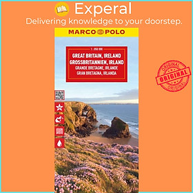 Sách - Great Britain & Ireland Marco Polo Map by Marco Polo (UK edition, paperback)
