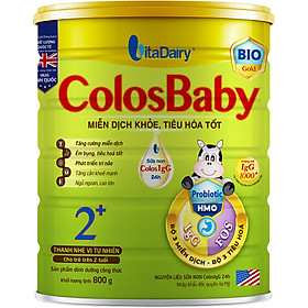 Sữa Bột Vitadairy COLOSBABY BIO GOLD 2+ 800g