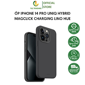 Ốp UNIQ Hybrid Magclick Charging Lino Hue dành cho iPhone 14/ 14 Plus/ 14 Pro/ 14 Pro Max - Hàng chính hãng