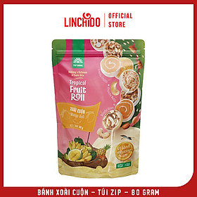 Bánh Xoài Cuộn - Đặc Sản Đồng Tháp - Túi Zip 80 Gram