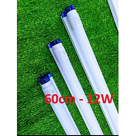 Combo 3 bộ đèn led tuýp 60cm T8 công suất 12W ánh sáng