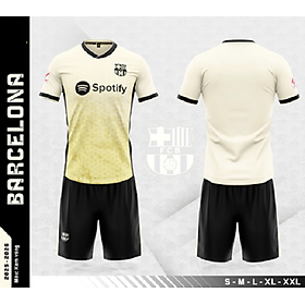 Bộ Quần Áo Bóng Đá Người Lớn - Barca ( vải thun )
