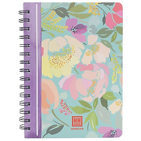 Sổ Lò Xo Hồng Hà Scent A5 200 Trang 4157 - Màu Tím