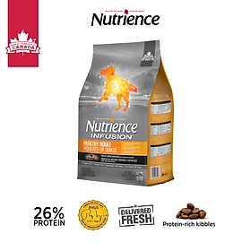 Thức Ăn Cho Chó Lớn Nutrience Infusion Bao 500g - Thịt Gà Tây, Rau Củ Và Trái Cây Tự Nhiên