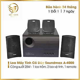 Mua Loa Máy Vi Tính Soundmax A-4000 Loa Laptop Nghe Nhạc Loa Âm Thanh Để Bàn Có Dây – Hàng Chính Hãng