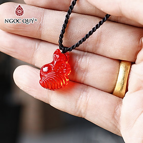 Hình ảnh Dây chuyền hồ ly 9 đuôi pha lê - Ngọc Quý Gemstones