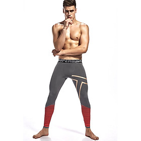 KWAN. Z nhiệt đồ lót cho nam giới quần độ đàn hồi cao sous vetement thermique thể dục thể wintery legging homme hiver - XXL
