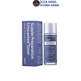 Nước Hoa Hồng Dear Klairs Supple Preparation Unscented Toner 30ml