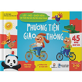 Cuốn Sách Giúp Bé Hiểu Rõ, Ghi Nhớ Và Áp Dụng Để Giữ An Toàn Cho Mình Khi Sử Dụng Các Phương Tiện Giao Thông: An Toàn Mọi Lúc Mọi Nơi Cùng Panda - Chủ Đề Phương Tiện Giao Thông