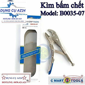 Kìm bấm chết C-Mart B0035-07 loại 7 inch dài 175mm (dungcu) Đài Loan