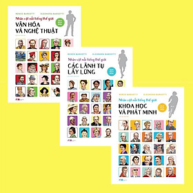 Sách - Combo Nhân vật nổi tiếng thế giới (3 cuốn) ( Tặng kèm Poster Quy Tắc An Toàn Cho Bé)