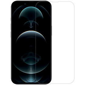 Miếng dán kính cường lực độ cứng 9H cho iPhone 13 Pro Max hiệu Nillkin Amazing H (độ trong HD, mỏng 0.33mm) - Hàng chính hãng