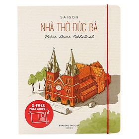 Sổ Explore The City 180 Trang Local Stories - Nhà Thờ Đức Bà (11.5 x 14.5 cm)