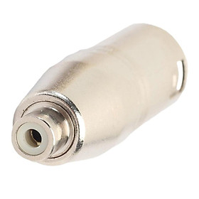 RCA Phono Female to 3 Pin XLR Male Plug Mic Cable Mixer  Adapter