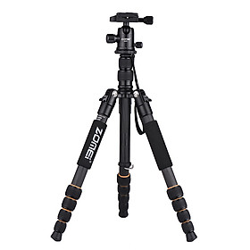 Chân Máy Ảnh Zomei Q666C Bằng Sợi Carbon Nhẹ Dễ Di Chuyển Cho Canon DSLR Sony DSLR (59inch)