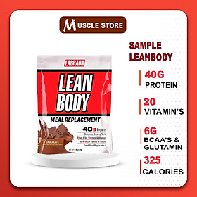 Labrada Lean Body (1 gói ), Sữa Thay Thế Bữa Ăn, 40g Protein, 8G Chất Béo Tốt & Chất Xơ, 22 Vitamin và Khoáng Chất