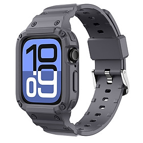 Mua Ốp Case tích hợp dây đeo Gshock Style cho Apple Watch Series 10 Size 42mm / 46mm - Hàng Chính Hãng
