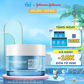 Kem dưỡng ẩm cấp nước cho da khô Neutrogena Hydro Boost Hyaluronic Acid Nourishing Cream 50g