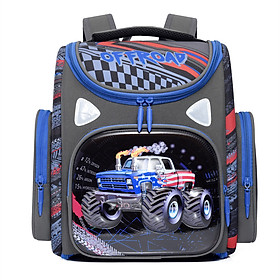 Ba lô học sinh tiểu học, ba lô học sinh vỏ cứng PC phong cách mới - BEE GEE HS1307