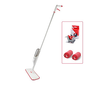 Bộ Cây Lau Nhà Thông Minh Đa Năng Phun Sương Parroti Spray SP01 Cao Cấp - Tặng Thêm 1 Móc Treo và 1 Miếng Lau