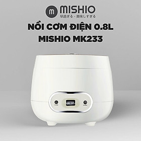 Nồi Cơm Điện Mishio MK233 size 0.8L nấu cơm ngon - Hàng chính hãng
