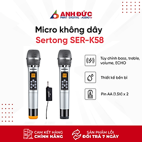 Mua Bộ micro không dây Sertong SER-K58 - Hàng chính hãng