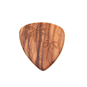 Miếng Gảy Đàn Guitar Bằng Gỗ (Dày 3mm)