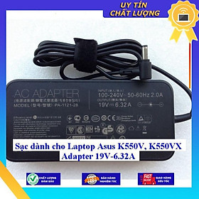 Sạc dùng cho Laptop Asus K550V K550VX Adapter 19V 6.32A - Hàng Nhập Khẩu New Seal