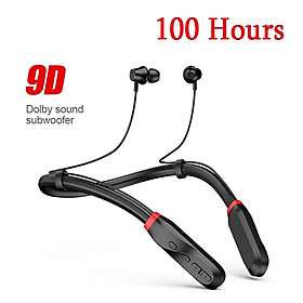 Bluetooth 5.0 Headphones Wireless Neckband Headphones for Online Teaching & Conference, Headset Noise Cancelling with Mic