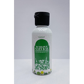 Dầu gội thảo dược sạch gàu và siêu mềm mượt Ecolove Natural Peppermint 50ml