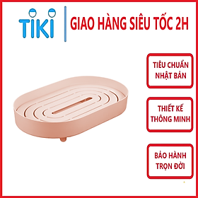 Mua Khay úp cốc oval Inochi - Sano Tặng kèm hình dán sticker dễ thương