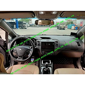 THẢM TAPLO DA VÂN CARBON KIA CERATO 2015 - 2018, K3.