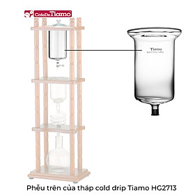 Phễu thuỷ tinh trên của tháp cold drip Tiamo HG2713