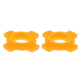 2 Pieces Microphone Mic Holder Anti-rolling Protection Rings